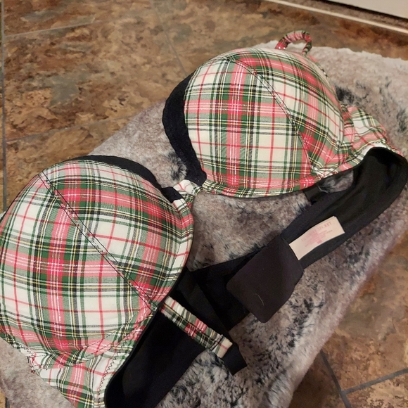 Victoria's Secret Plaid Push Up Bra SOLD!!!DO NOT PURCHASE!!!! - Picture 11 of 13